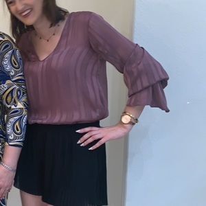 Sheer blouse